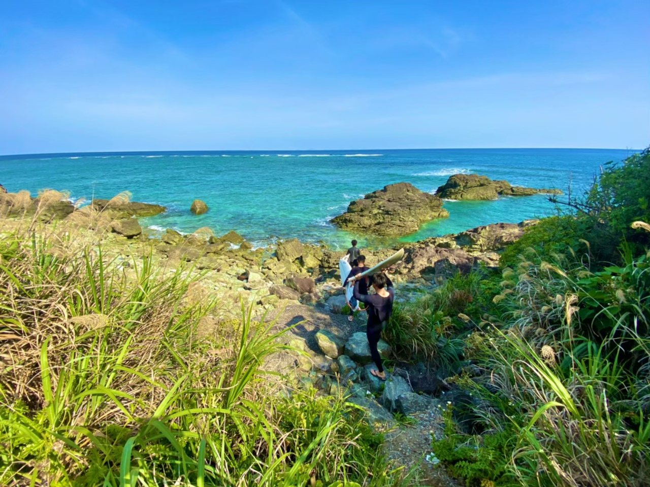 世界遺産の海へ冒険に・・・わくわくしますね!
