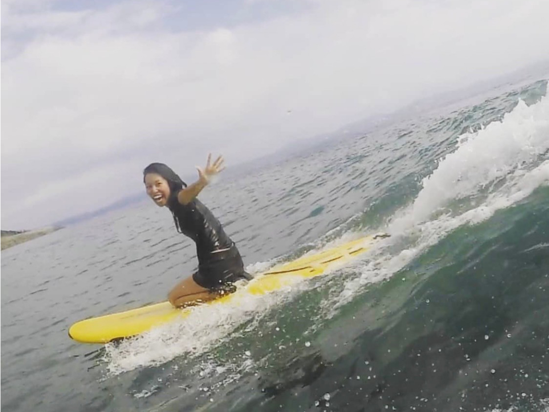 波に乗るって、なんともいえない最高の感覚なんです