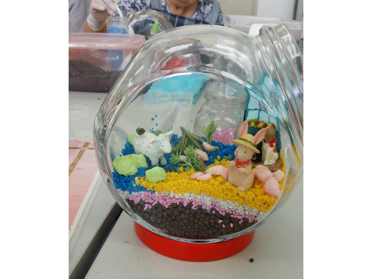 テラリウムのイメージ。プレゼントとしても喜ばれます。