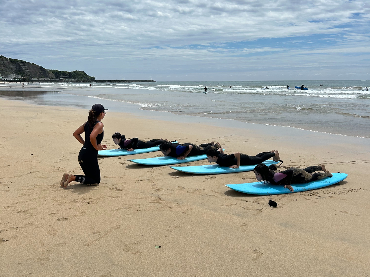 御宿・初心者体験シニアサーフコース】50～60代から始める！サーフィン