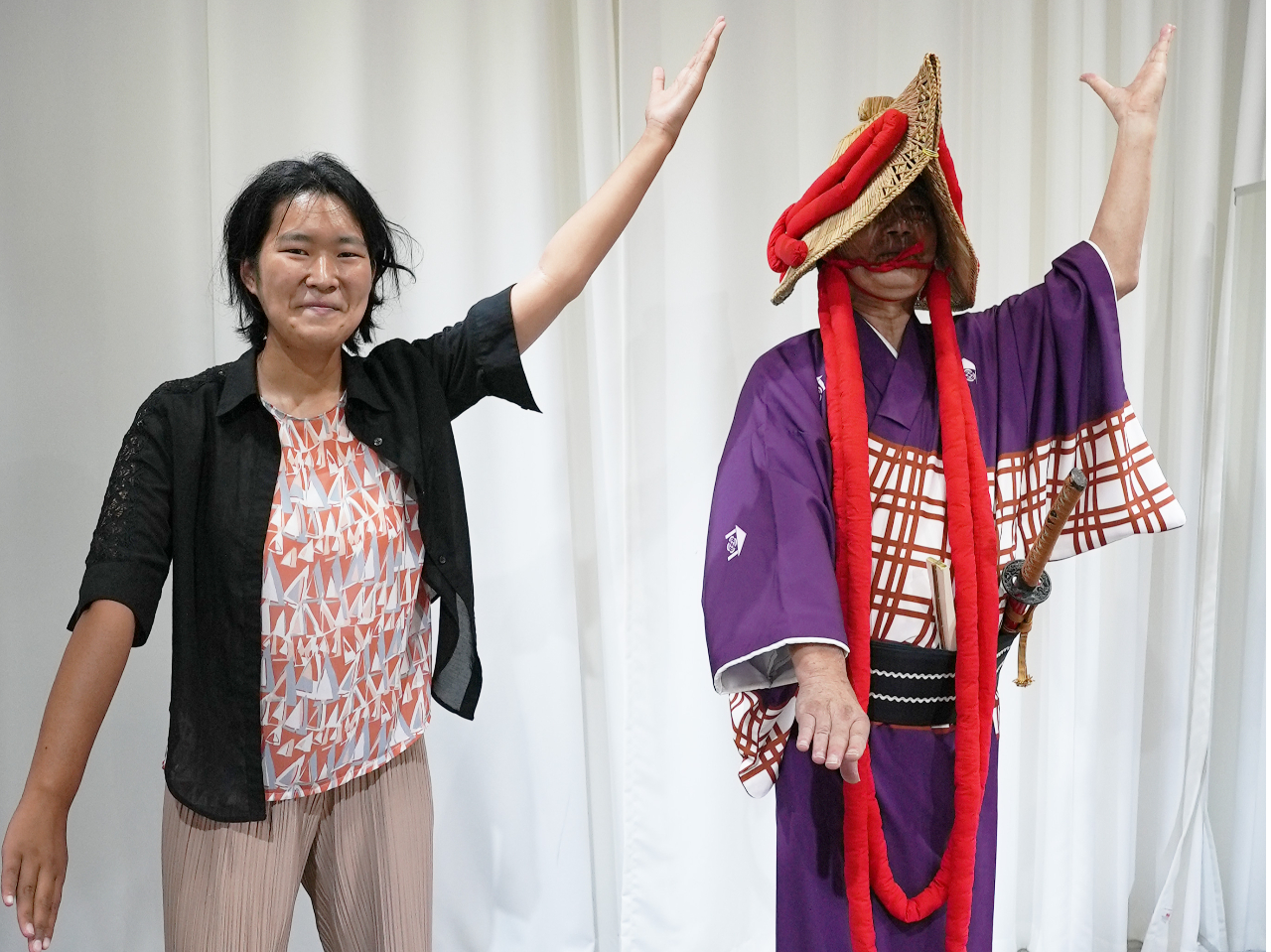 侍さんと記念撮影もできます。