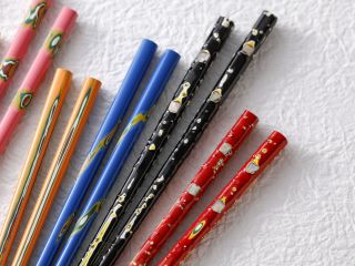 伝統工芸若狭塗箸の模様出し体験