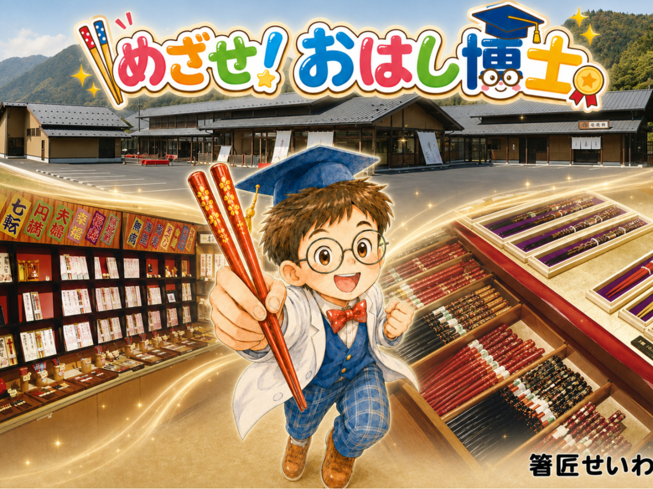 【8月1日~23日】自由研究にお箸を!めざせ、お箸博士!クイズで学ぶお箸の雑学と...
