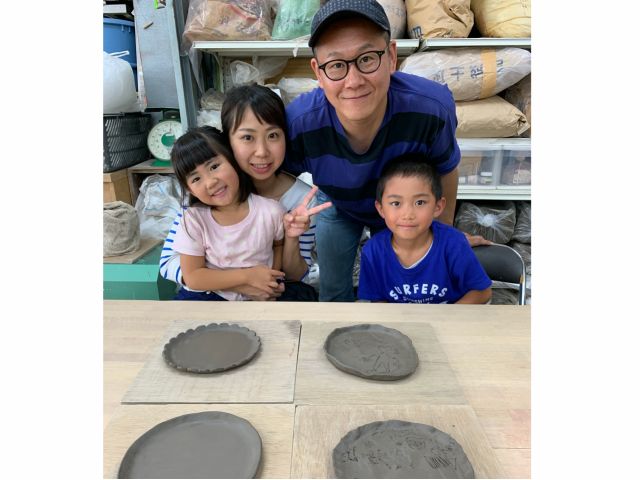 親子で陶芸チャレンジ 親子てびねりコース ファミリーで手びねりプラン 陶房わ じゃらん遊び体験