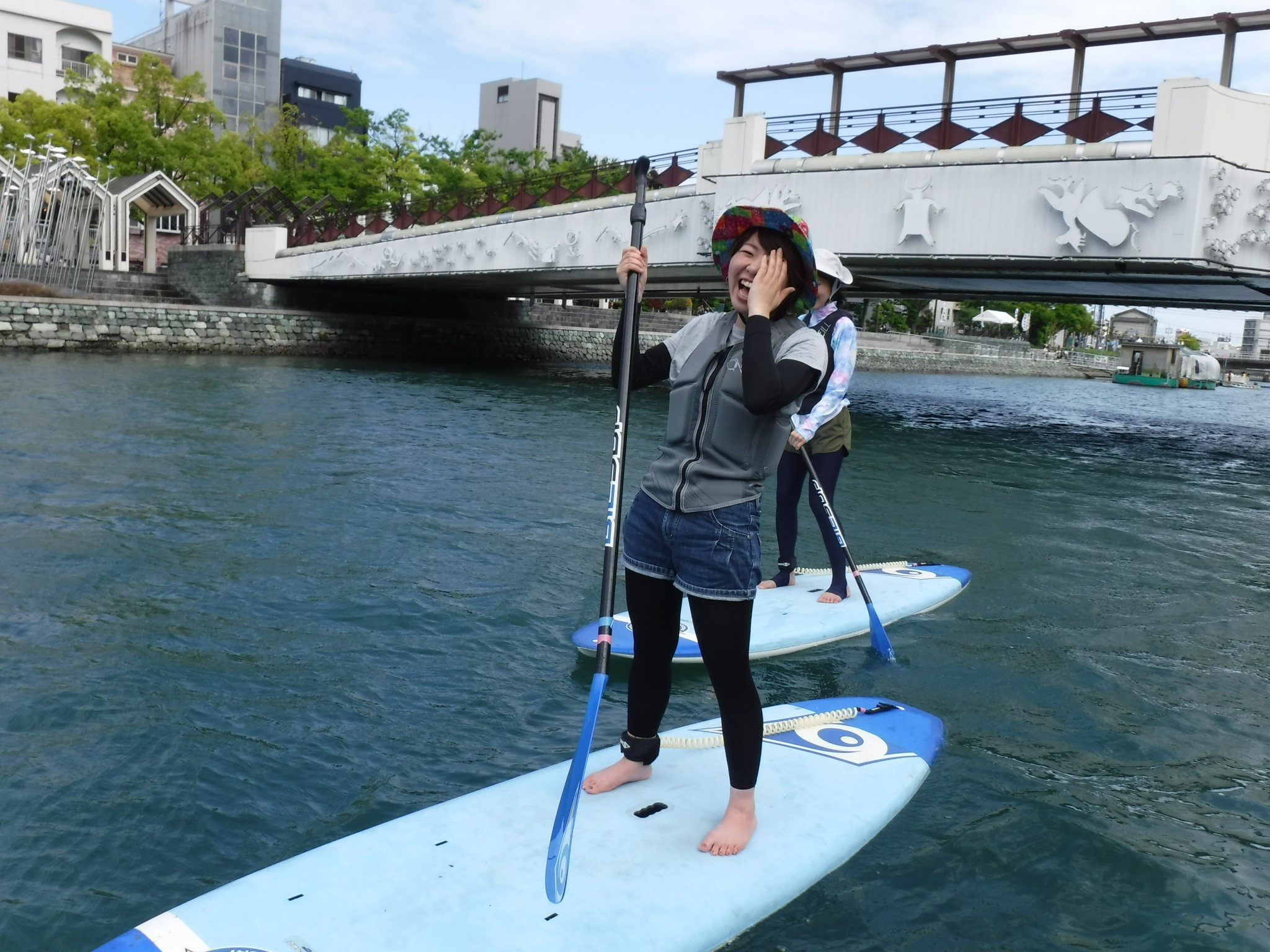 【徳島×SUP体験】★初心者おすすめ★SUP(スタンドアップパドルボード)スクー...