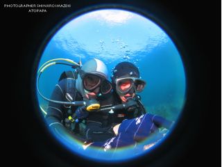 伊豆大島で体験ダイビング