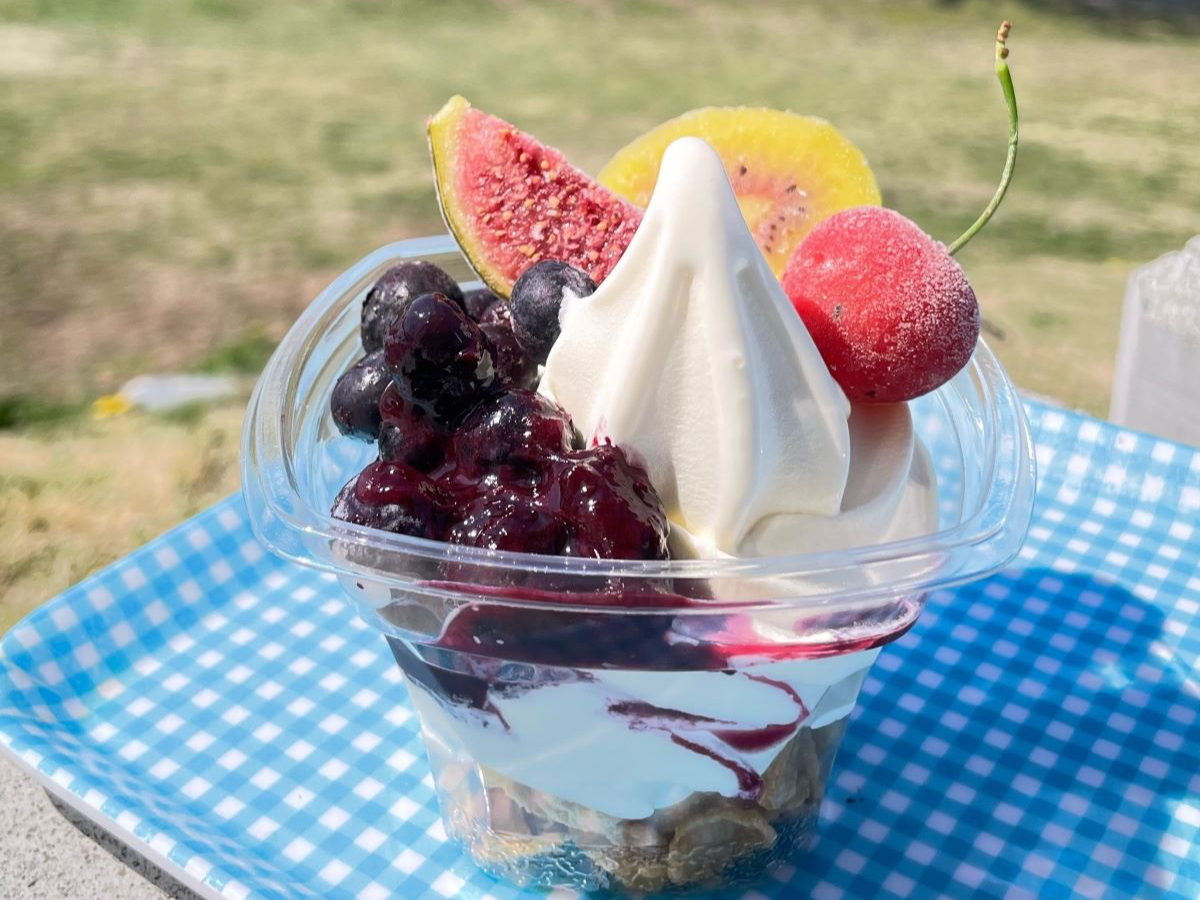 つぶベリーソフトつきです