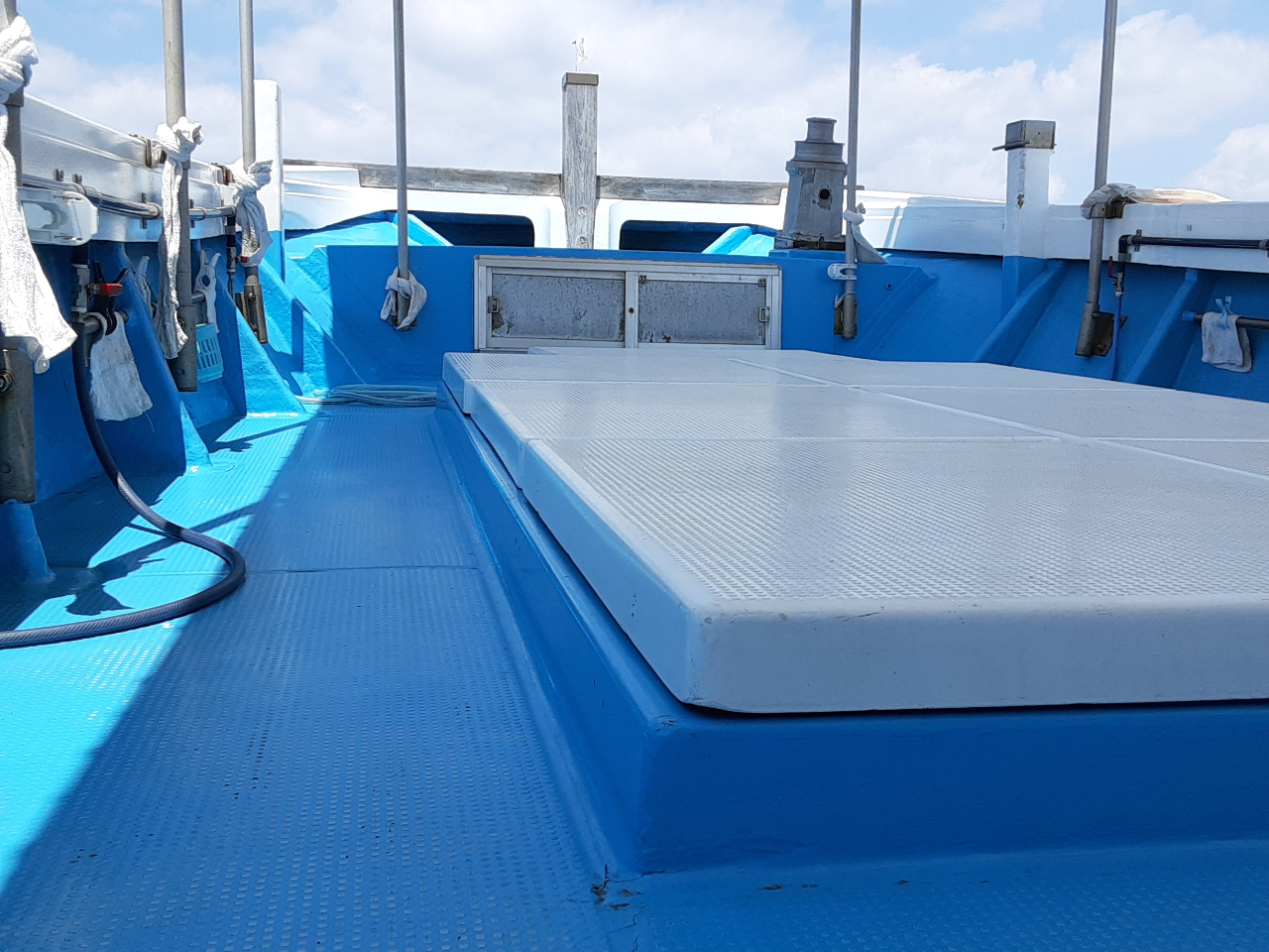 船体の塗装完了
