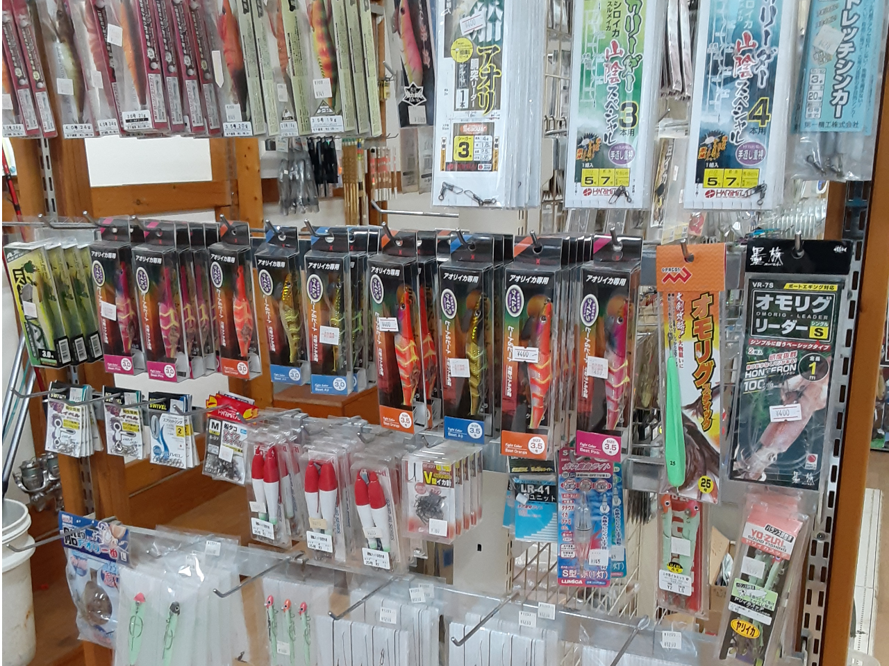 当日参加も大歓迎!仕掛けは受付店舗のフィッシングセンターえばしで購入可能です