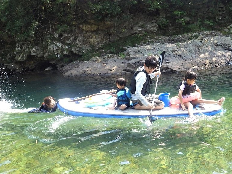 【徳島 川遊び 家族】【0歳~・ペットOK!】よくばり川あそびプラン(2.5時間...