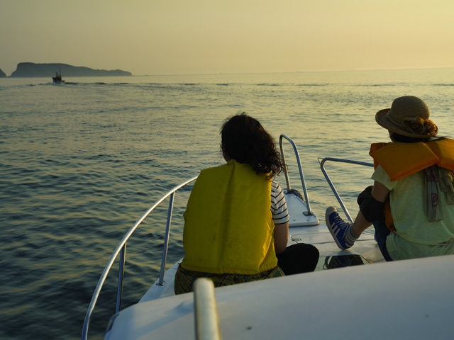 日没まであと少し・・