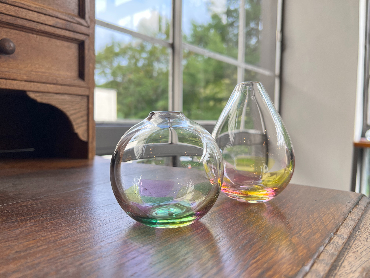 専用ガラスのお城と教会 個展のお知らせ | Ishida Glass Studio