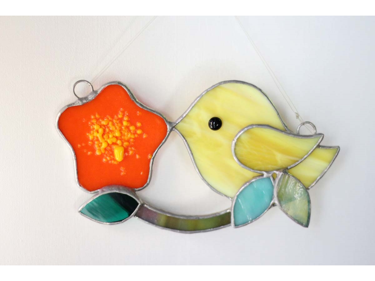 ステンドグラス体験 お部屋をかわいく彩る 花と鳥のオーナメントをつくろう Eland Or じゃらん遊び体験 ステンドグラス体験 お部屋をかわいく彩る 花と鳥のオーナメントをつくろう Eland Or じゃらん遊び体験