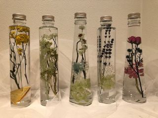 人気沸騰中 ハーバリウム1本作成体験 ドライフラワーやプリザーブドフラワーなどを使って世界に一つのハーバリウムを作ります Clouds Blue じゃらん遊び体験