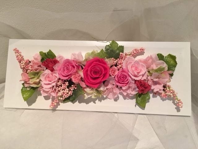 ★プリザーブドフラワーorアーティフィシャルフラワー応用★結婚式や誕生日のプレゼ...