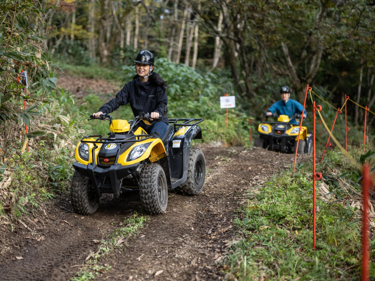 【バギー体験】<1人乗りプラン2号車>女性の方にも大人気!45分間乗り放題! 運...