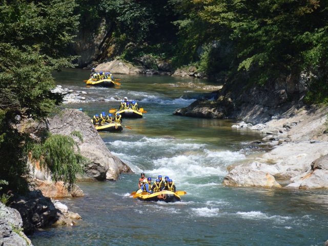 DEEP NATURE:【7/20~】ラフティング&キャニオニングツアーが両方体験できる!キャンペーンプラン〈無料送迎可〉*ファミリー・女性同士・カップルにおすすめ*