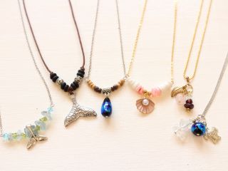 ペンダントトップを作るコースです。キッズにも大人気です