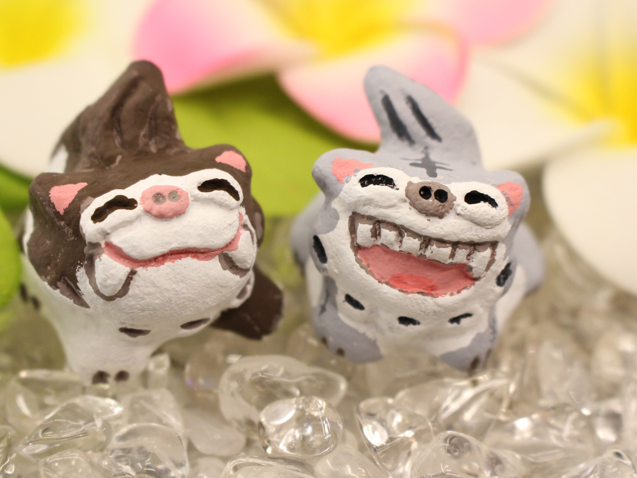 石垣島】1人でペアを塗れるよ♪シーサー絵付け体験 簡単！キッズ