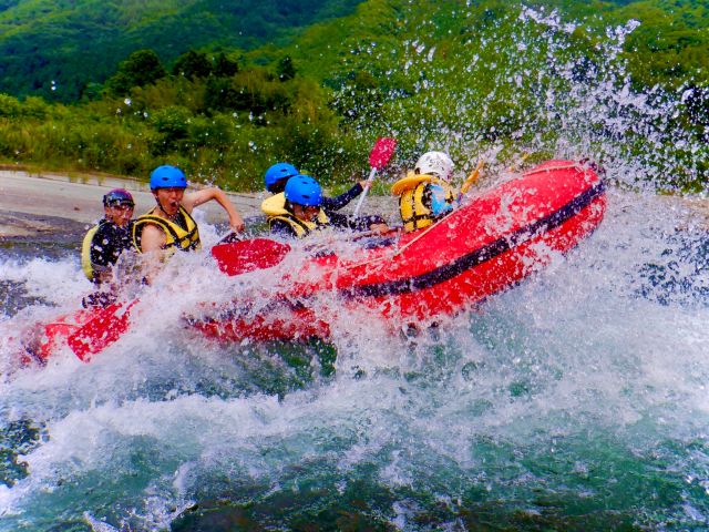 RiverJoy:未就学参加OK!4歳からラフティングを体験♪☆群馬ラフティング☆写真データ無料!ファミリー*カップル