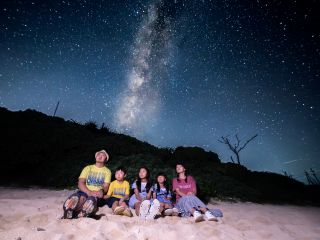 美しい夜に!満天の星空を思い出に