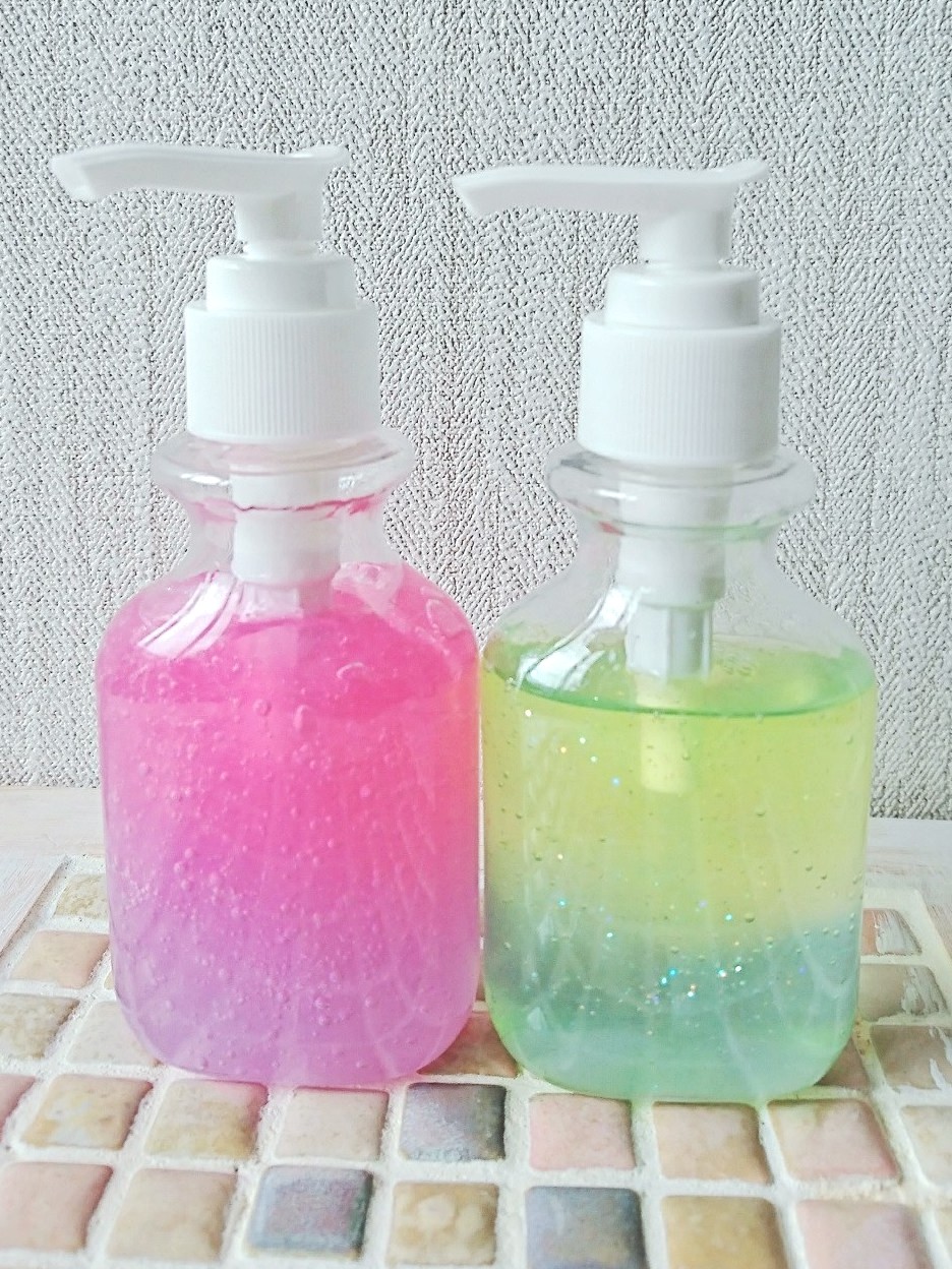 キラキラジェルソープ