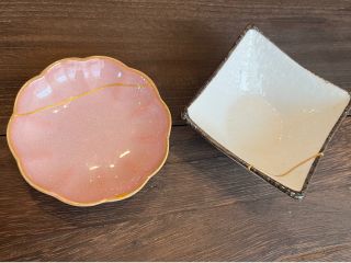 モダン金継〜グルー継ぎで割れた食器の修復