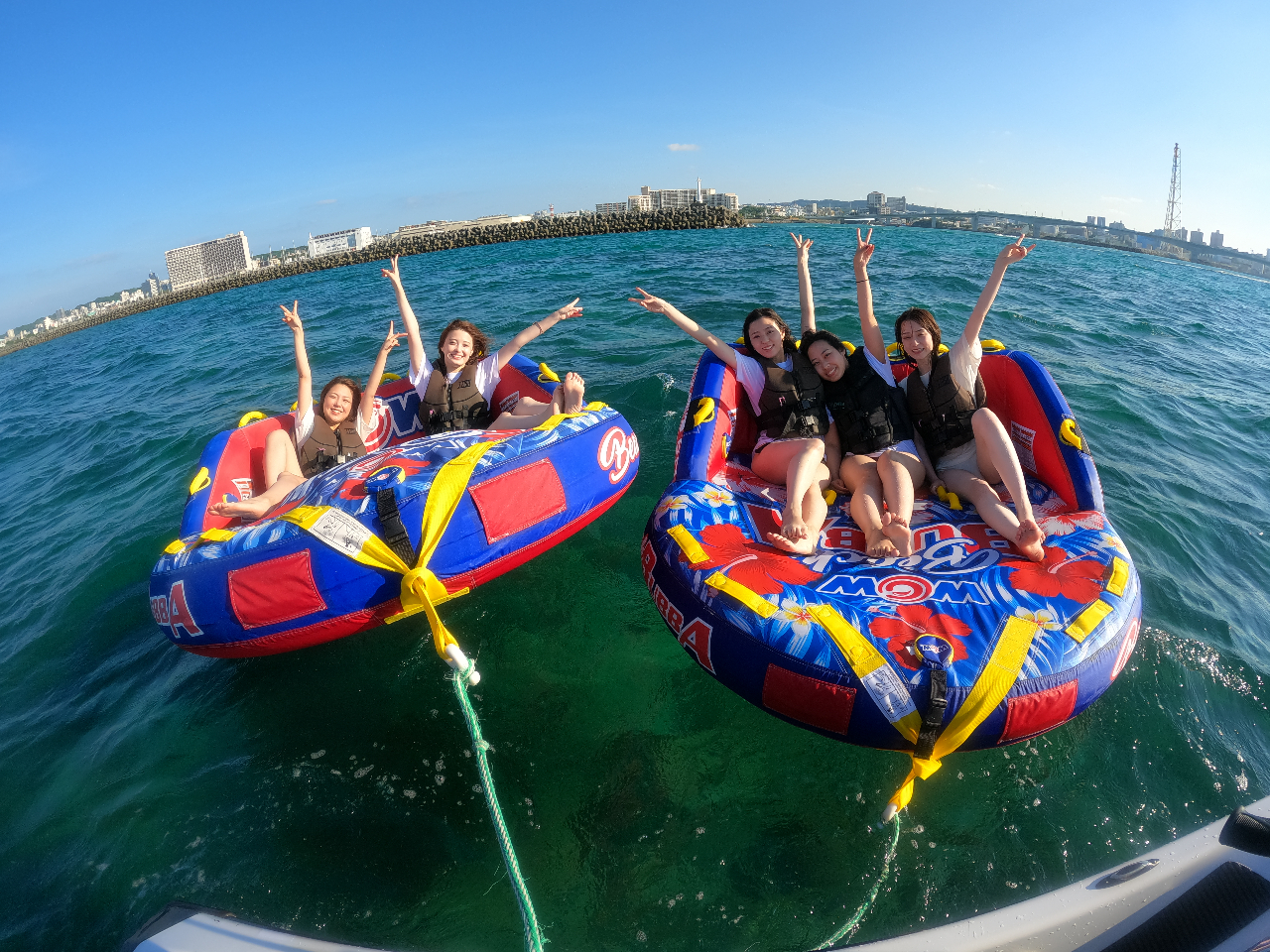 お好きなマリンスポーツを2点選んで楽しもう♪