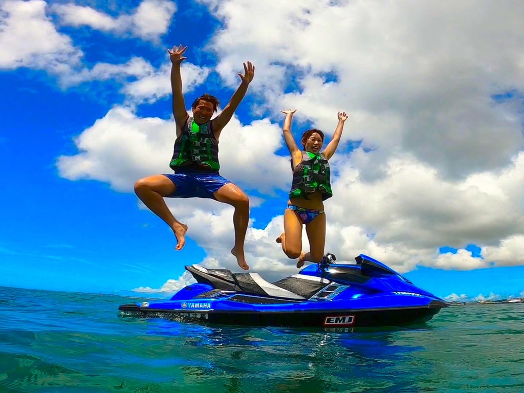 お好きなマリンスポーツを2点選んで楽しもう♪