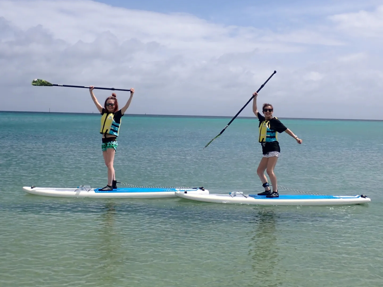 サップもシュノーケルも楽しんじゃおう!!