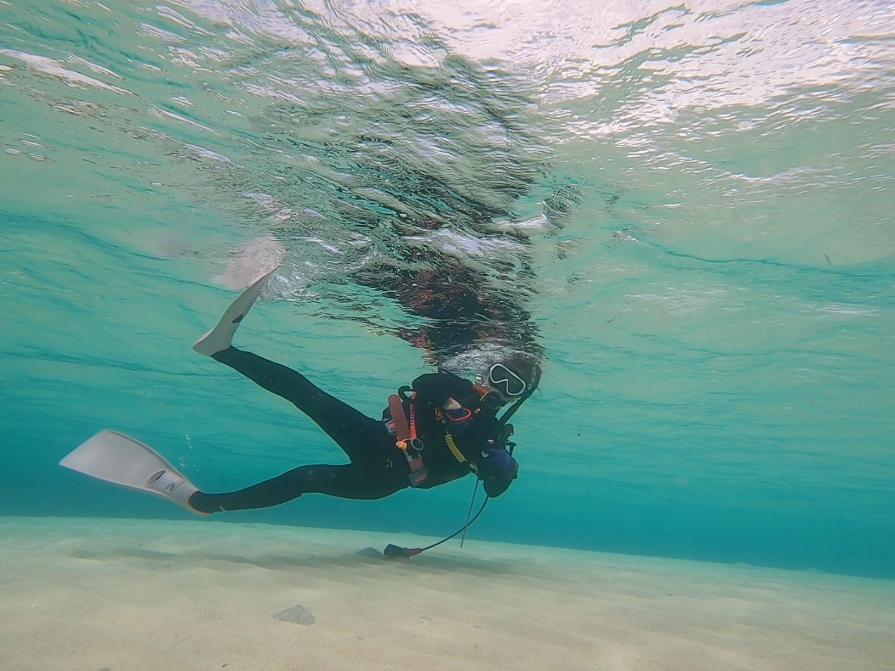 浅いから、安心しての〜んびり!