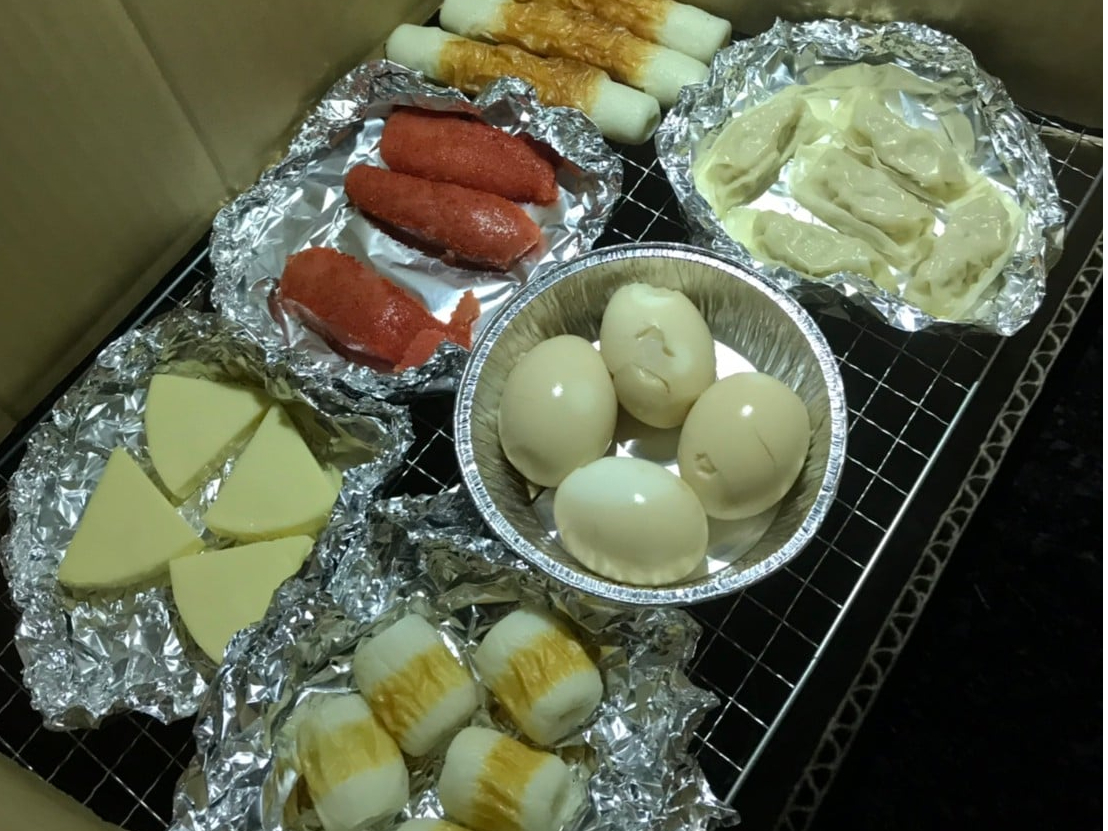 ご自分で食材を持ち込むことも可能です(ナマモノは燻製できません)。