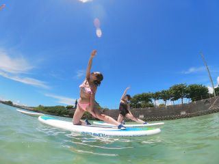 太陽の光を浴びながら…ナイスポーズ!!