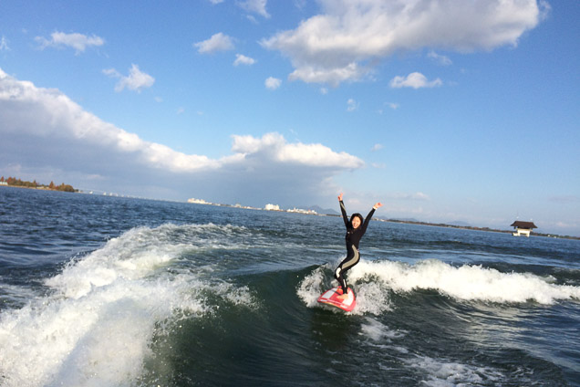 滋賀県 琵琶湖 ウェイクサーフィン 90分 体験プラン Surf Sound じゃらん遊び体験