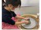 電動ろくろ体験 小学3年生前後から体験していただけます
