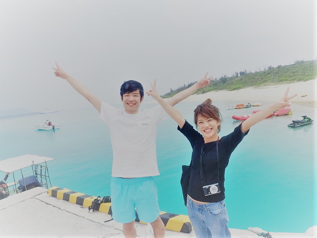 水納島へ上陸もできます♪