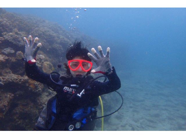 まずは水慣れのスノーケル!