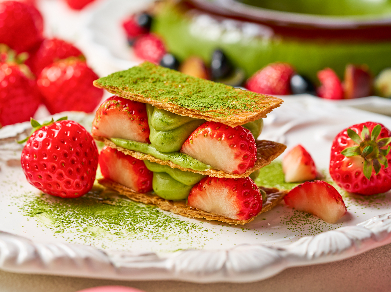 ≪ザ・テラス≫ いちごと抹茶のStrawberry Lunch Buffet/ANAクラウン