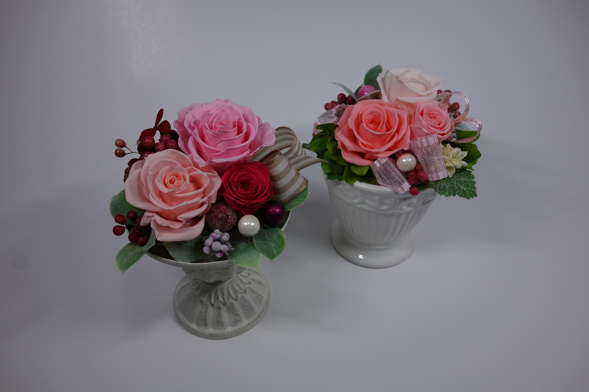 プリザーブドフラワー 体験コース