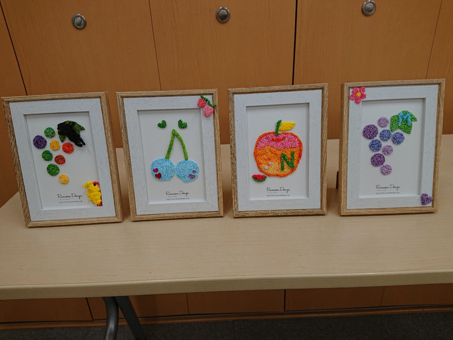 粘土で作る ポストカード