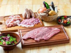 国産牛付きプレミアムBBQプラン