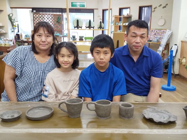 水茎焼、1番人気のコースです。