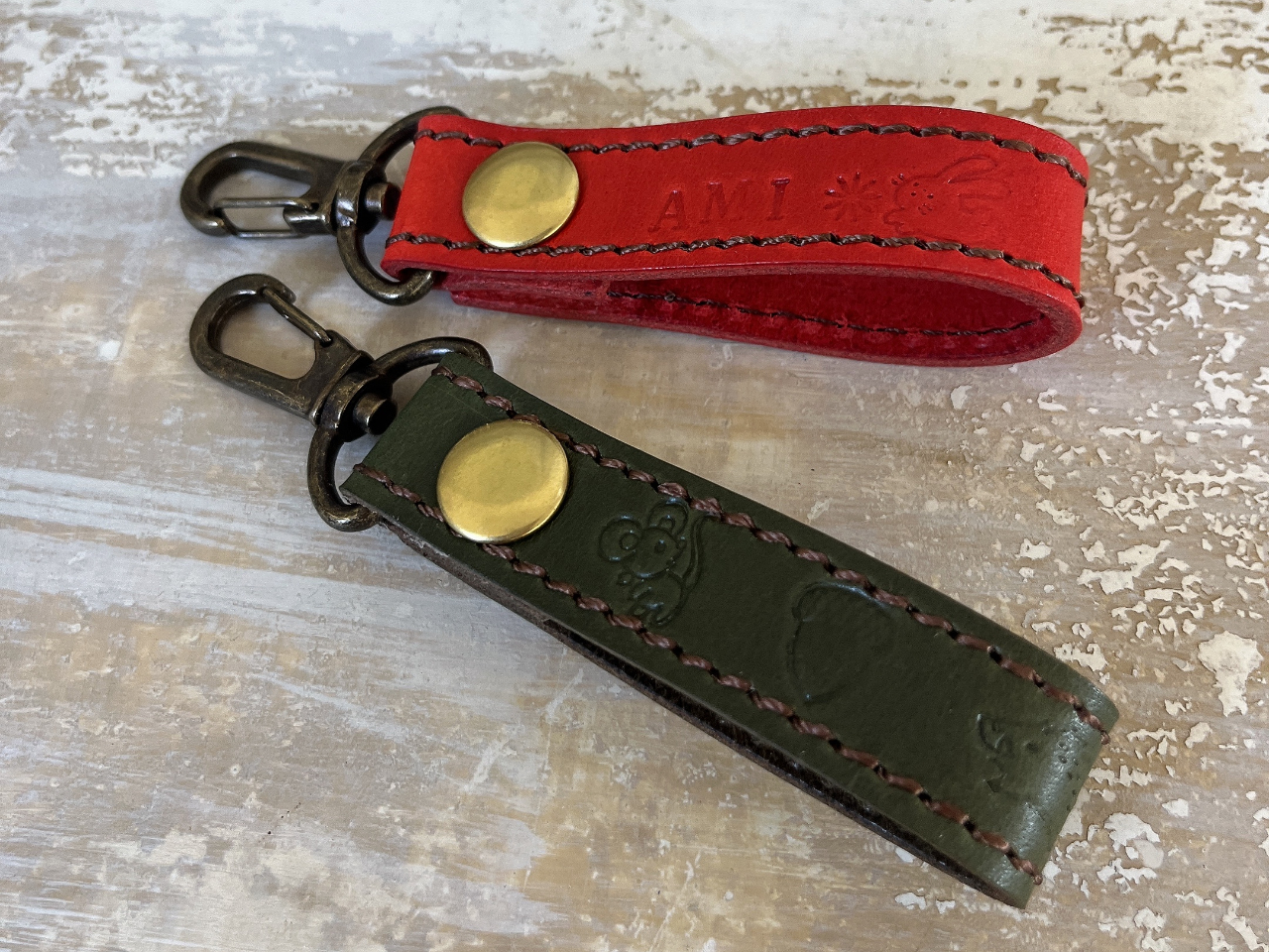 刻印を入れてオシャレに仕上げてね!