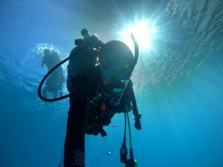 ドキドキワクワクの初めての水中世界!!