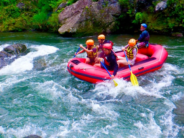 リバージョイラフティング:4歳から!東京でラフティング人生最高の水遊び!【写真データ付き】【親子パック】ファミリー☆カップル