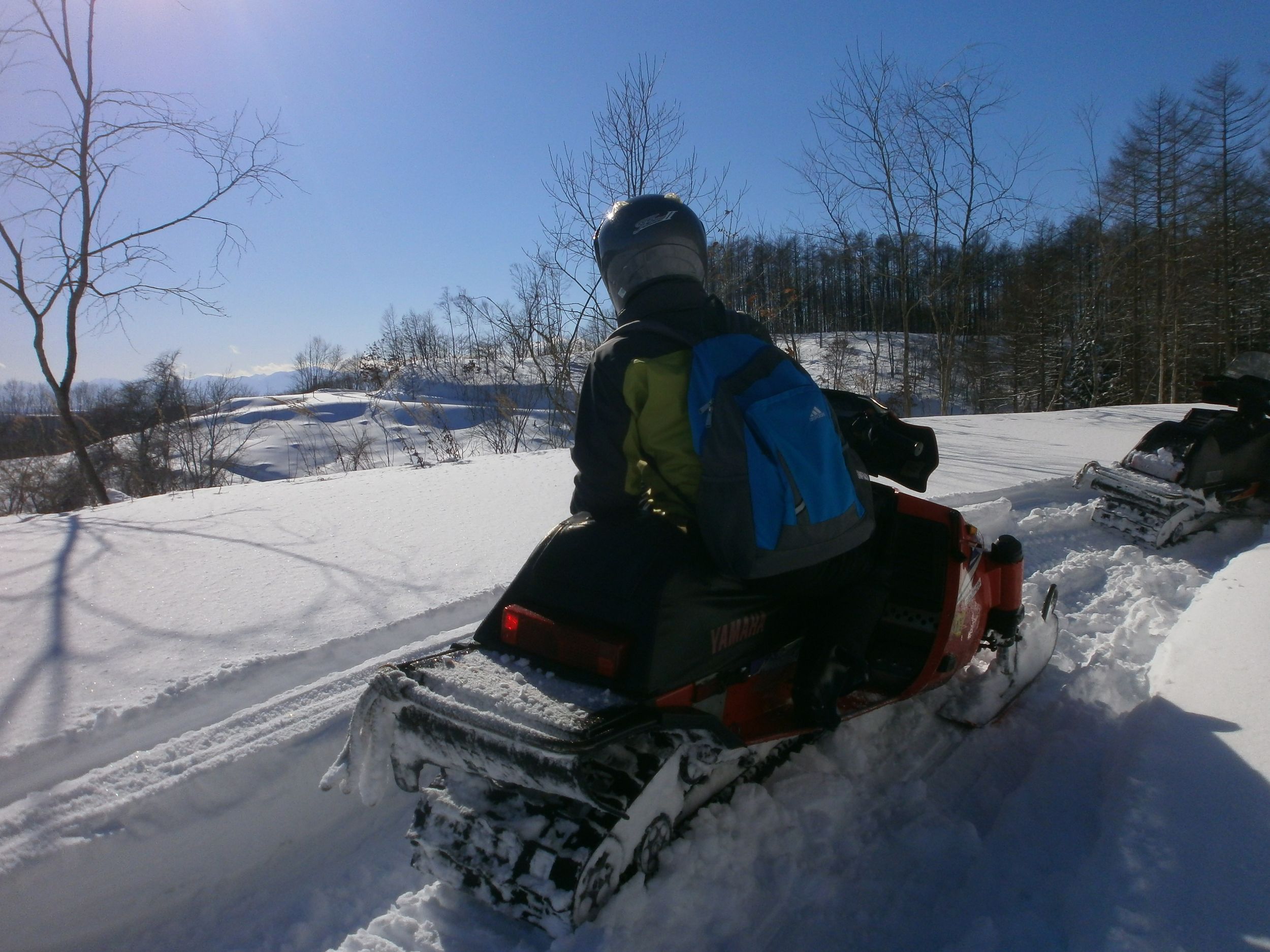 林道を抜けた先には十勝晴れの見晴らしが!