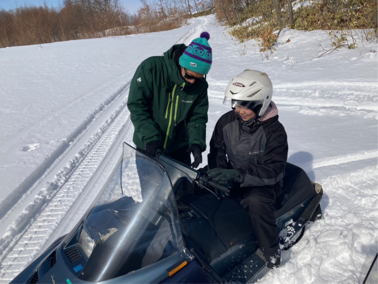 出発前にしっかりとレクチャーいたします。