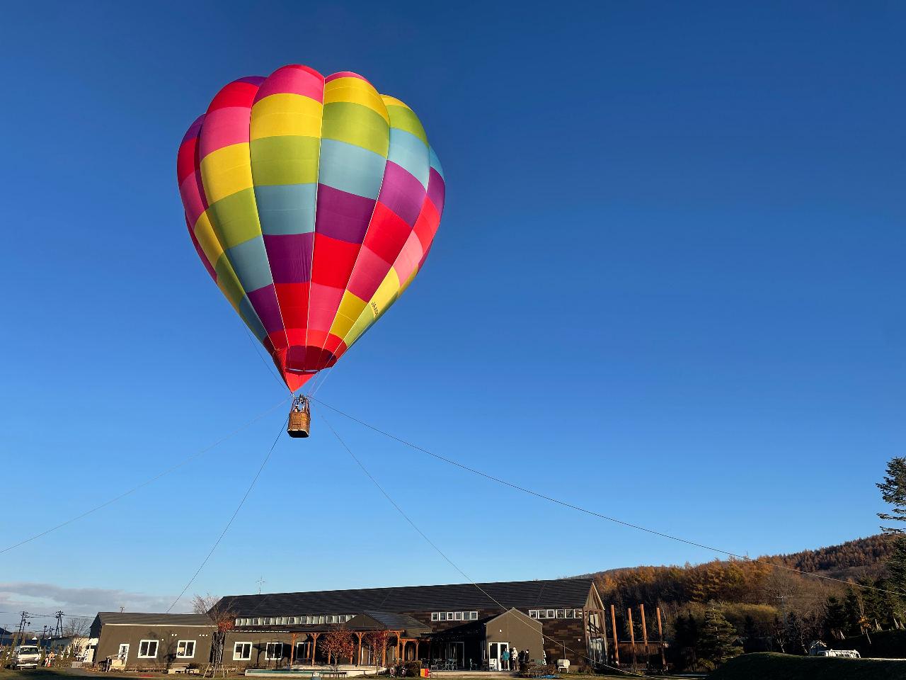 北海道・十勝】秋の早朝熱気球体験！ Hot air balloon！!（カップル