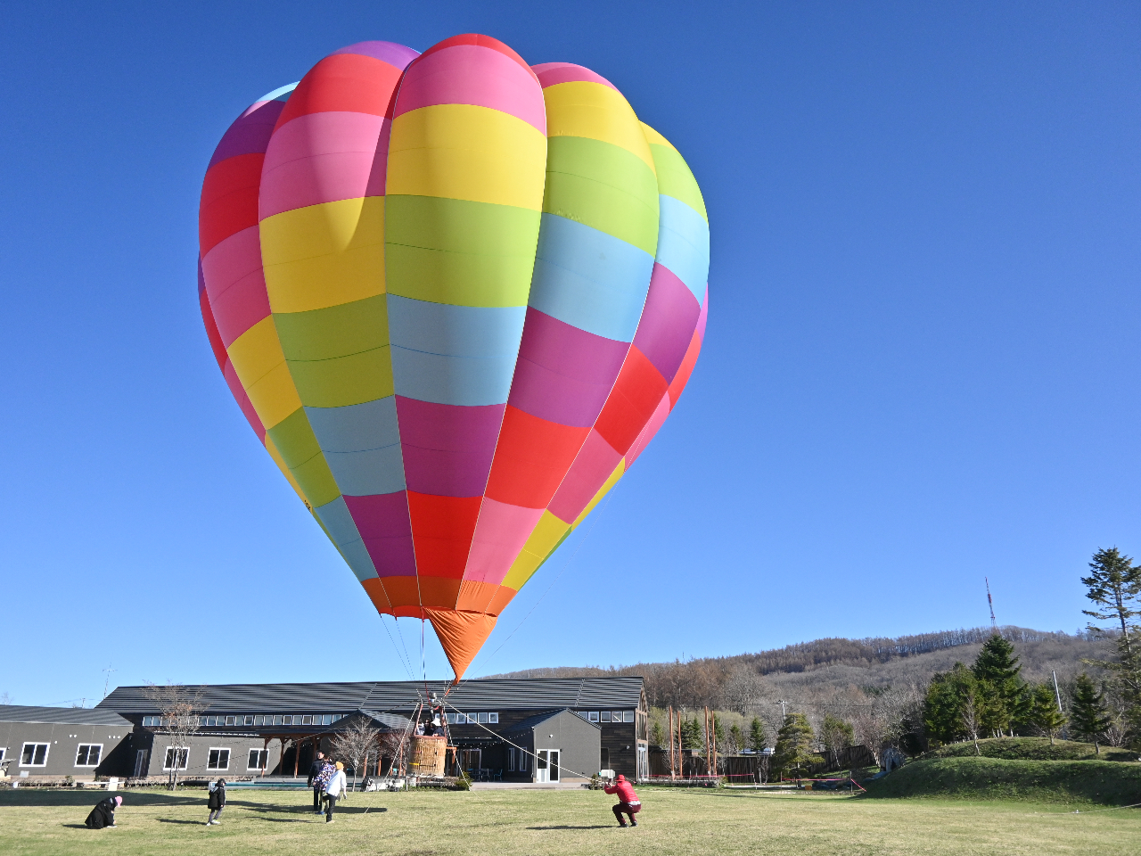 北海道・十勝】秋の早朝熱気球体験！ Hot air balloon！!（カップル