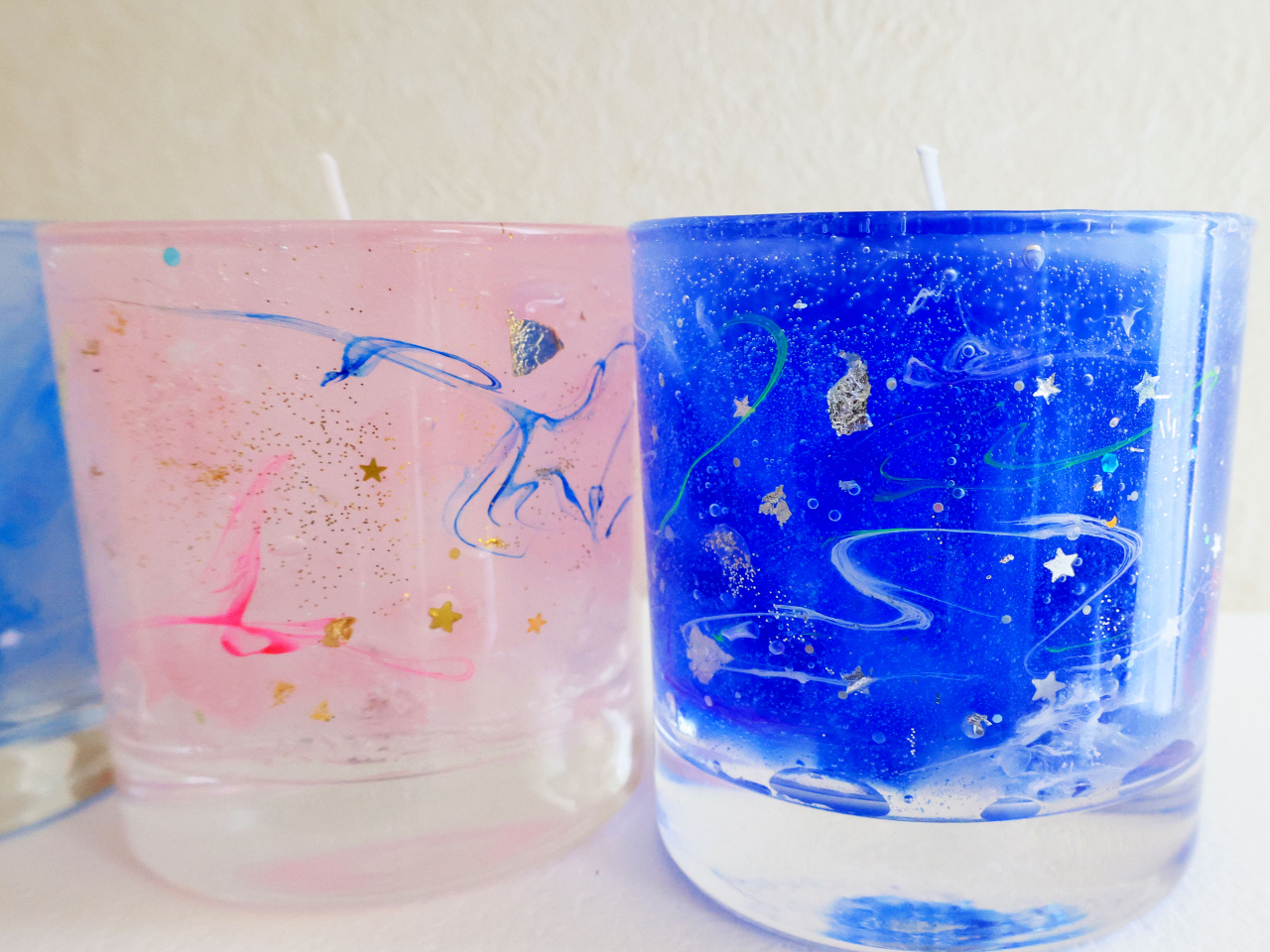 ラメやホログラムを入れてキラキラに!